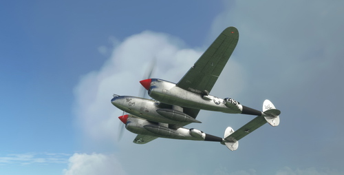 Lockheed P-38 "Mon Amy" 1st FG