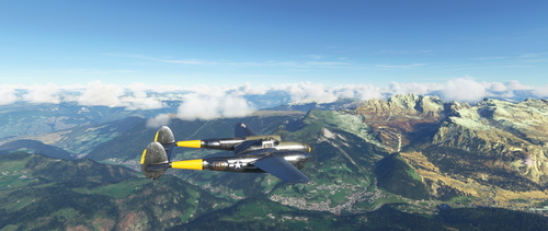Lockheed P-38 "Old Rusty" 1st FG