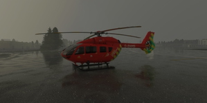 London Air Ambulance 'G-EHMS' | Airbus H145 | 8K thumbnail 3