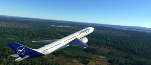 Lufthansa & You #TogetherAgain (D-AIXP) A350XWB special livery on HWD A330neo-900 (Fictional) [8K] thumbnail 2