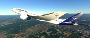Lufthansa & You #TogetherAgain (D-AIXP) A350XWB special livery on HWD A330neo-900 (Fictional) [8K] thumbnail 9