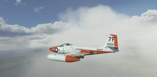McDonnell F2H-2 Banshee NARW-87 Oakland