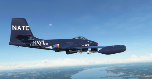McDonnell F2H-2 Banshee NATC TT-1