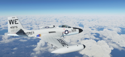 McDonnell F2H-2 Banshee VMF-214 #305