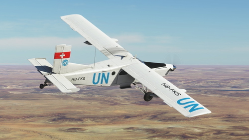 Milviz PC-6 HB-FKS
