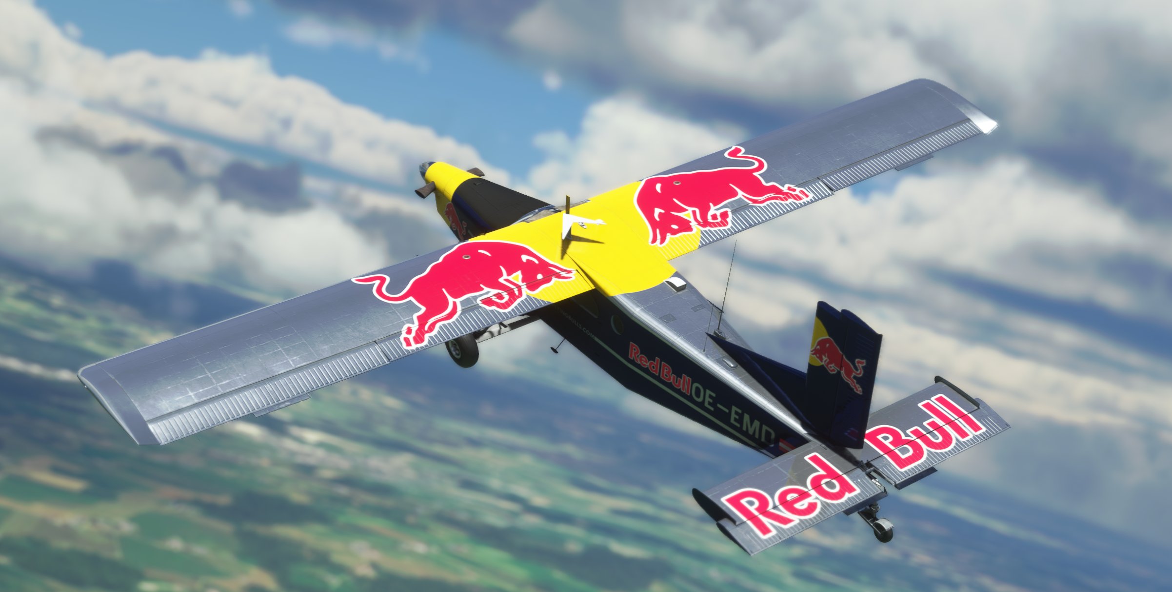 Milviz PC-6 OE-EMD Red Bull - Image 1