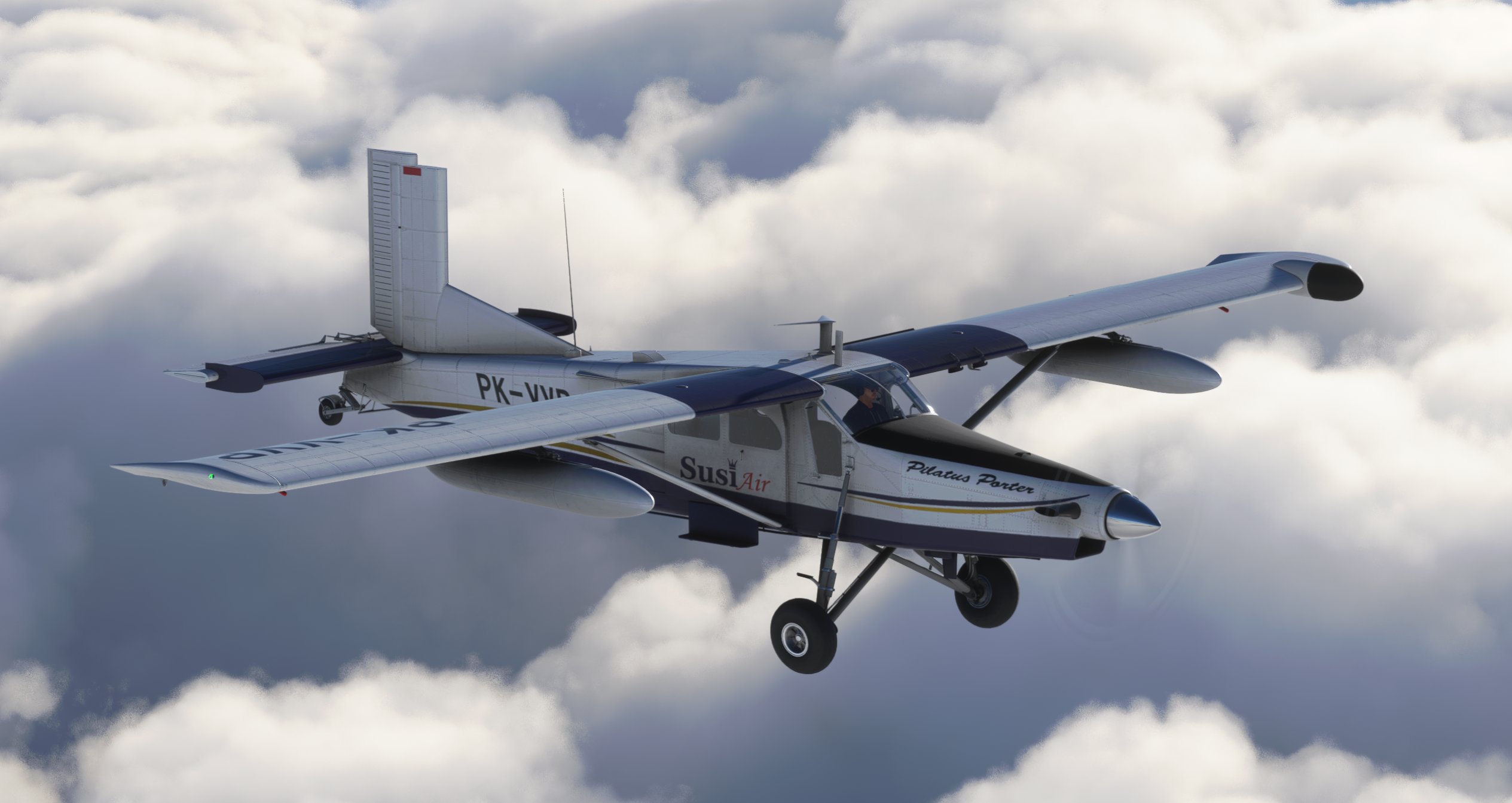 Milviz PC-6 PK-VVP Susi Air - Image 1