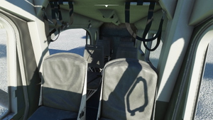 Milviz Pilatus PC-6 Turbo Porter Black Cockpit, Gray Interior and various Seat colors thumbnail 5