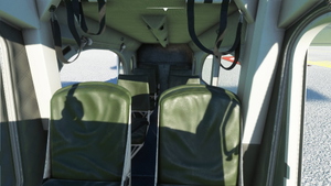 Milviz Pilatus PC-6 Turbo Porter Black Cockpit, Gray Interior and various Seat colors thumbnail 10