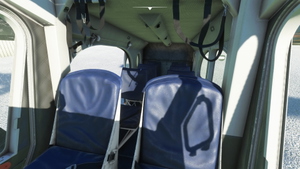 Milviz Pilatus PC-6 Turbo Porter Black Cockpit, Gray Interior and various Seat colors thumbnail 8