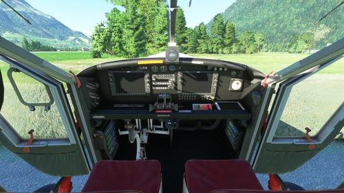 Milviz Pilatus PC-6 Turbo Porter Black Cockpit, Gray Interior and various Seat colors