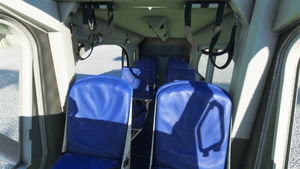 Milviz Pilatus PC-6 Turbo Porter Black Cockpit, Gray Interior and various Seat colors thumbnail 7