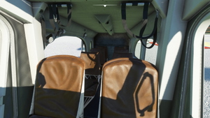 Milviz Pilatus PC-6 Turbo Porter Black Cockpit, Gray Interior and various Seat colors thumbnail 6