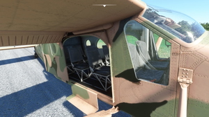 Milviz Pilatus PC-6 Turbo Porter Black Cockpit, Gray Interior and various Seat colors thumbnail 4