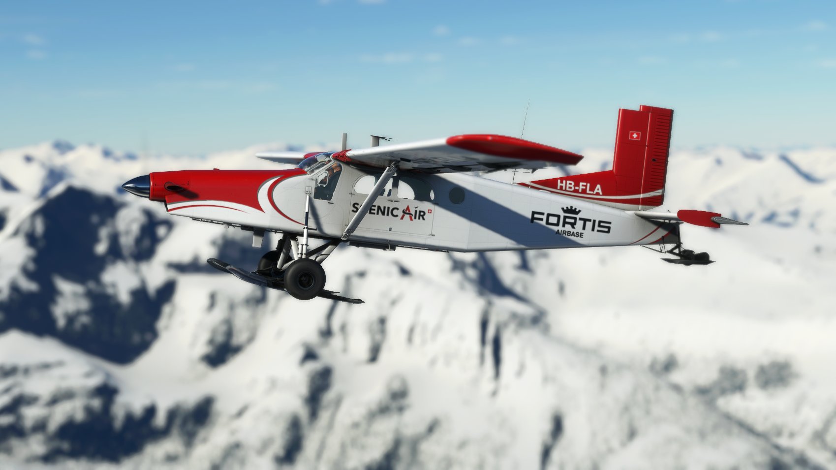 Milviz Pilatus PC-6 Turbo Porter HB-FLA Scenic Air - Image 1