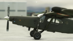 Milviz Pilatus PC-6 Turbo Porter V-619 Swiss Air Force thumbnail 4