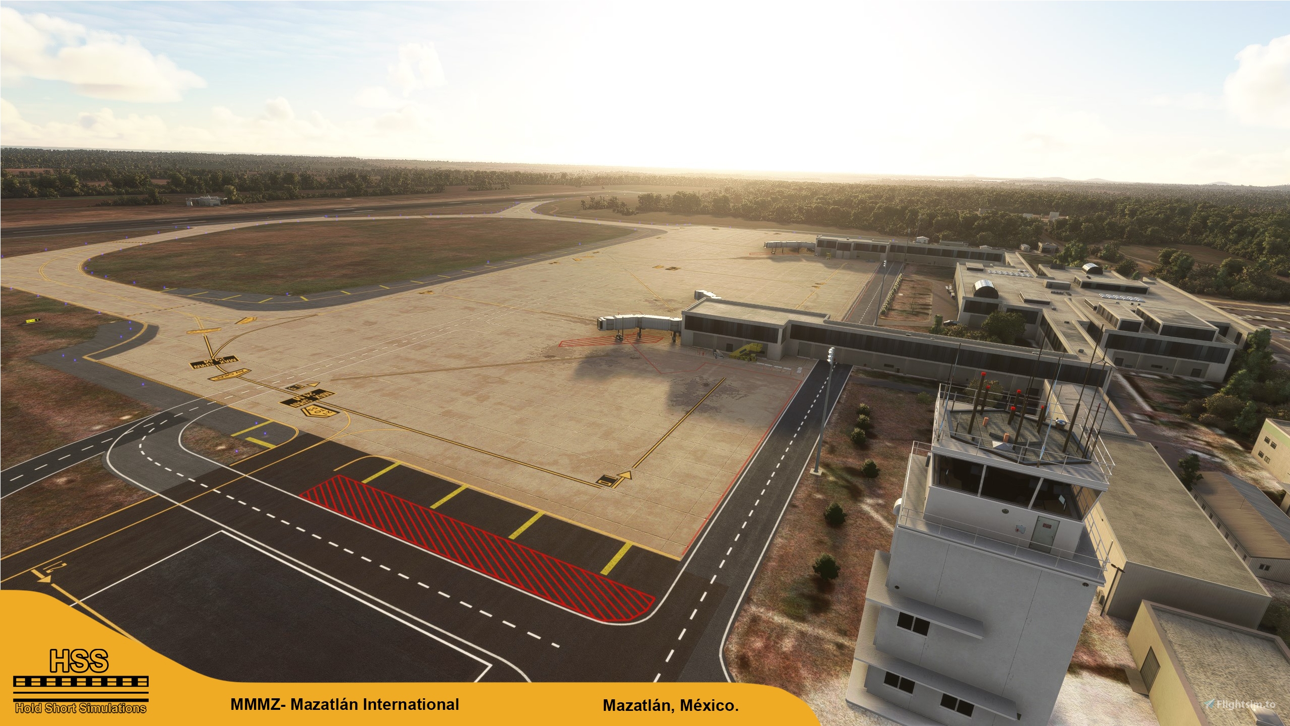 MMMZ v2) Mazatlan International, Mexico pentru Microsoft Flight Simulator |  MSFS