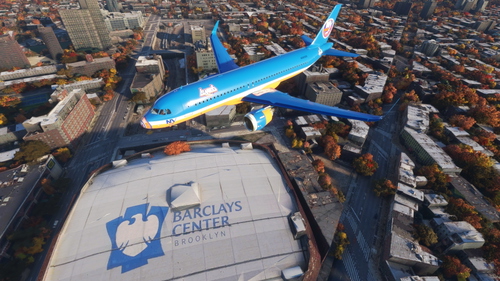 New York Islanders A320Neo NHL Livery