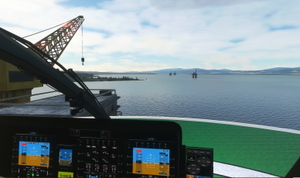 NHMS Newhall Mains Hotel Airfield, Scotland, UK. + Landable Oil platforms in Cromarty Firth. (New) thumbnail 11