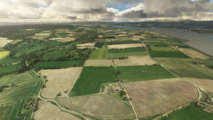 NHMS Newhall Mains Hotel Airfield, Scotland, UK. + Landable Oil platforms in Cromarty Firth. (New) thumbnail 3