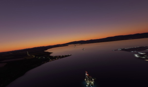 NHMS Newhall Mains Hotel Airfield, Scotland, UK. + Landable Oil platforms in Cromarty Firth. (New) thumbnail 9
