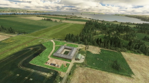 NHMS Newhall Mains Hotel Airfield, Scotland, UK. + Landable Oil platforms in Cromarty Firth. (New) thumbnail 6