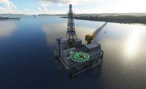 NHMS Newhall Mains Hotel Airfield, Scotland, UK. + Landable Oil platforms in Cromarty Firth. (New) thumbnail 10