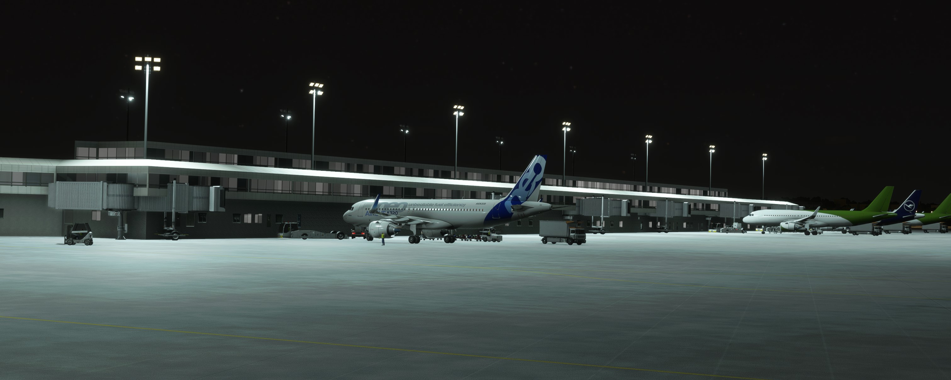 Night Airport Lighting - Latin America - Image 1