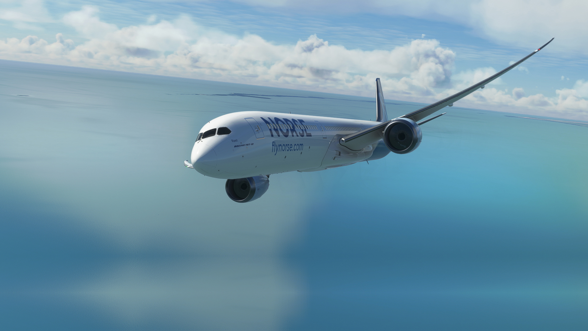 B787 Norse Atlantic Airways - Oseberg Livery 8K ultra - Image 1