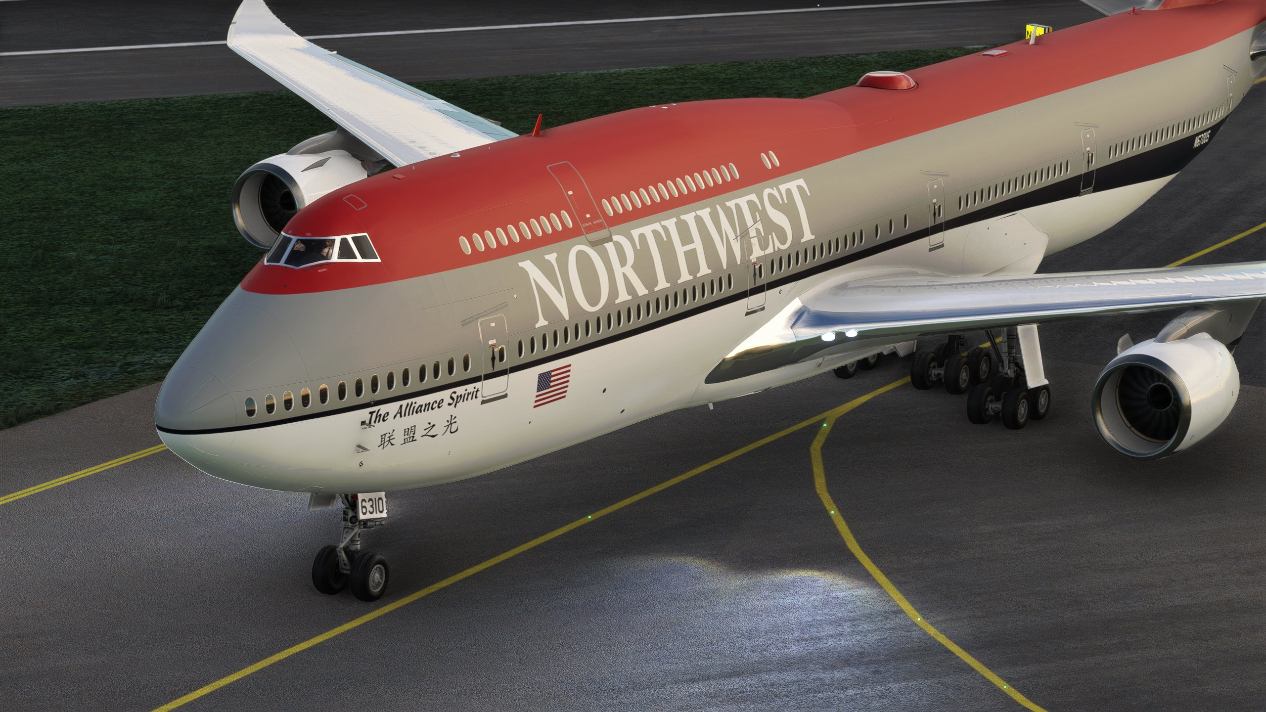 Northwest (Alliance Spirit) - [10 K] - Asobo 747-8 - Image 1