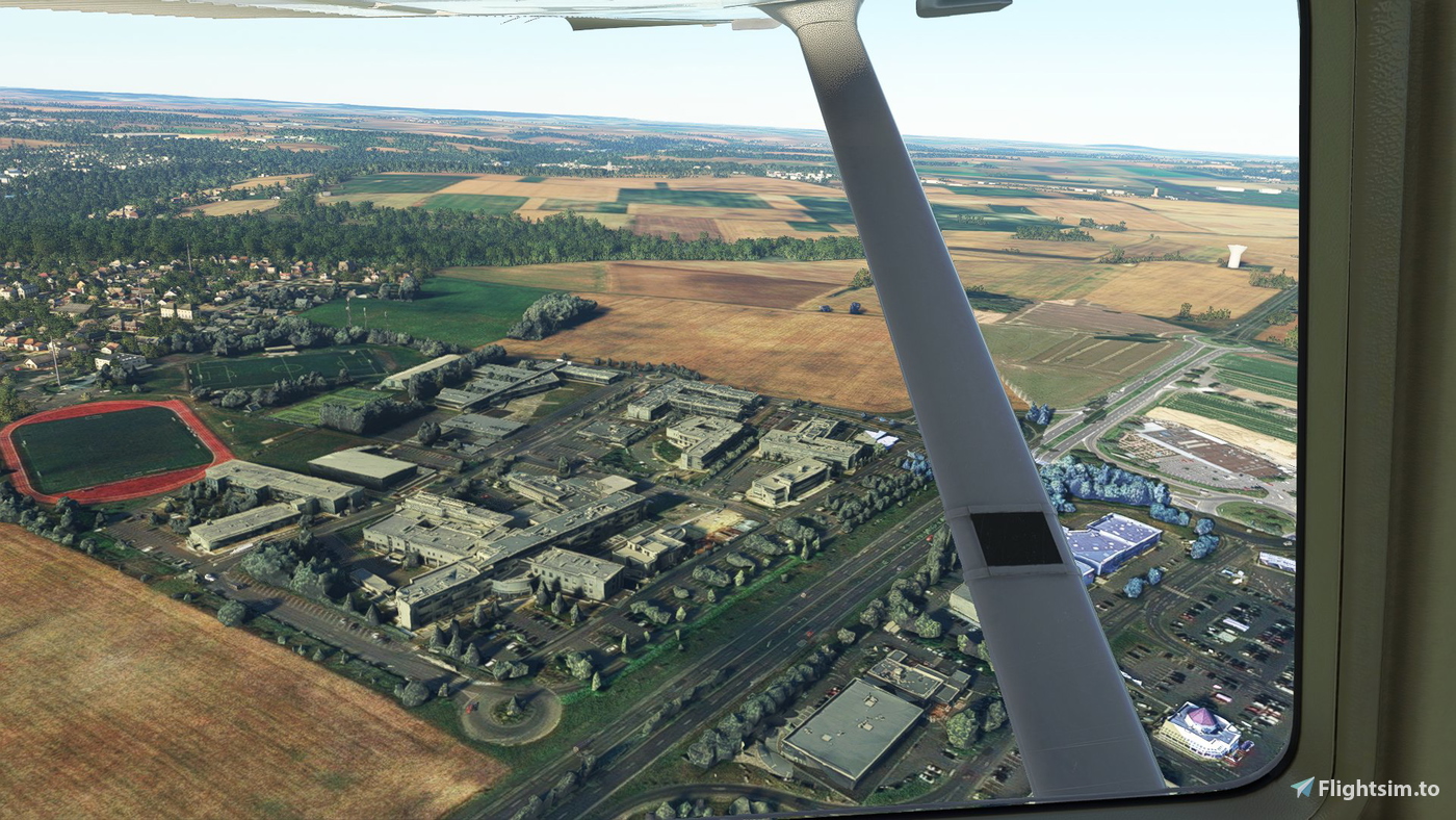 Osny - Centre Commercial De L'oseraie for Microsoft Flight Simulator | MSFS