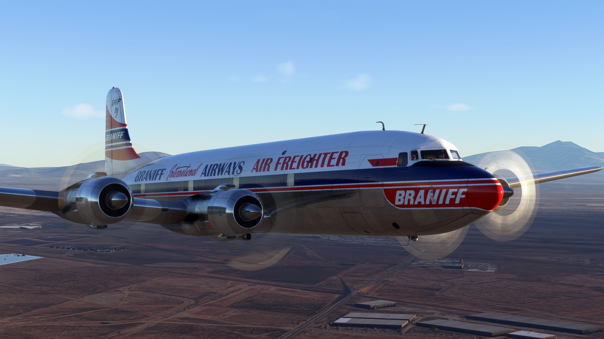 PMDG DC-6A - Braniff International Airways (Late) - Image 1