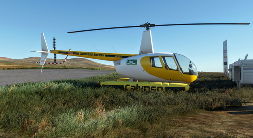 R44 Clipper II - Cousteau Society