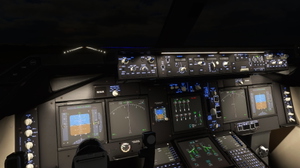 SALTY 747 SMALL FIX FOR C-17 Globemaster (Capt22 747 Cockpit Version) WITH Updated Lights & Cameras thumbnail 1
