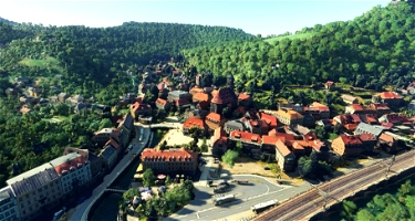 Saxon Switzerland - Lilien- and Königstein Microsoft Flight Simulator