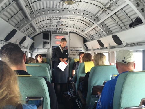 Self Loading Cargo JU-52 Cabin Layout 16 seats + 1 flight attendant