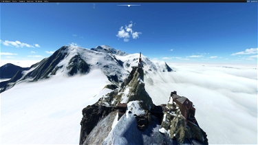 Skyway Mont Blanc - The full experience Microsoft Flight Simulator