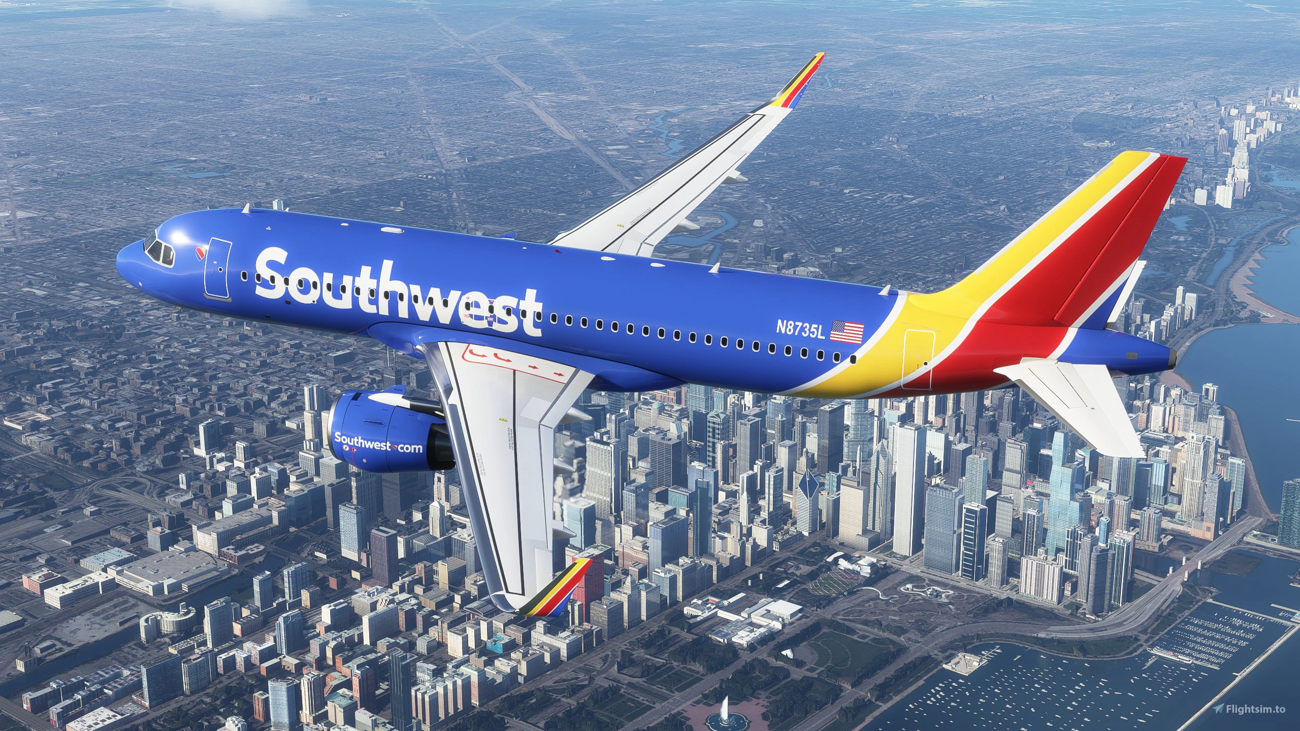 Southwest (New Colors) - [8K] - FBW A32NX - Image 1