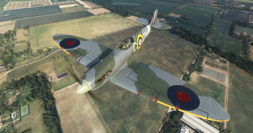 Spitfire Mk.1A 140 Squadron ZW-C