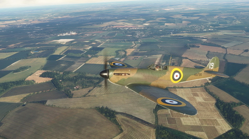 Spitfire Mk.1A 19 Squadron K7975