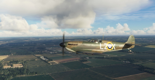 Spitfire Mk.1A 66 Squadron LZ-K