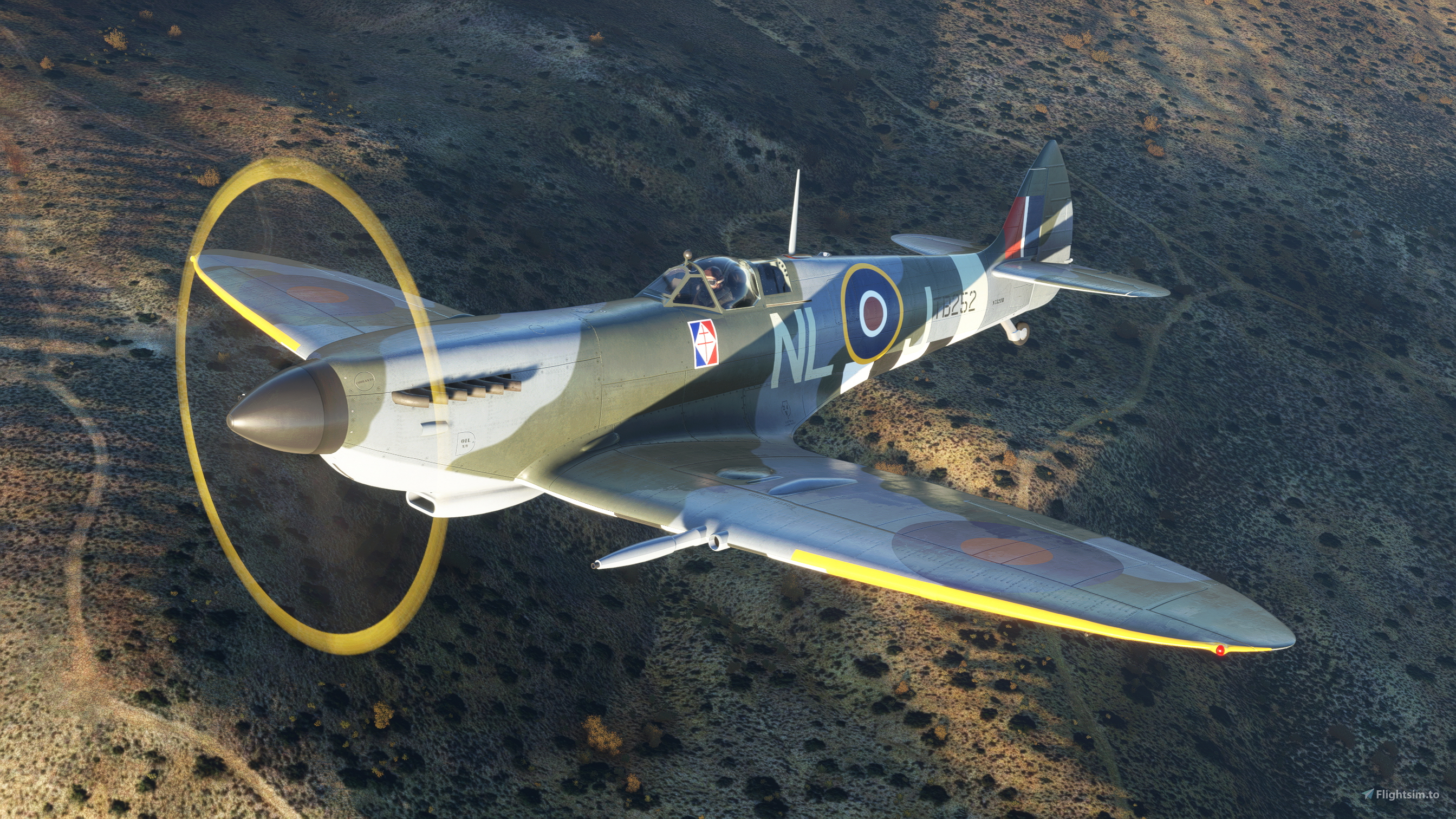 Spitfire Mk.XVI TB252 (N752TB) for Microsoft Flight