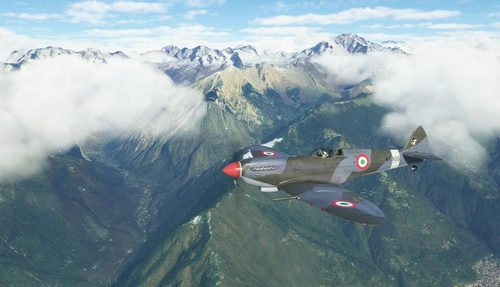 Supermarine Spitfire Mk.IX Italian Air Force MK805