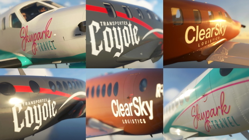 The Skypark Livery Pack - Turbo Prop
