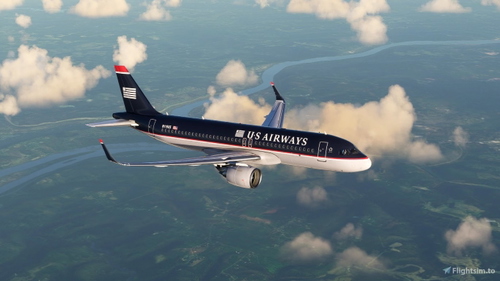 US Airways (Old Colors) - FBW A32NX
