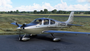 2007 Cirrus SR22 G3 with French registration F-HOCD. thumbnail 12