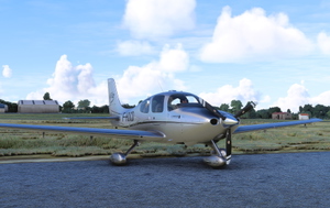 2007 Cirrus SR22 G3 with French registration F-HOCD. thumbnail 4