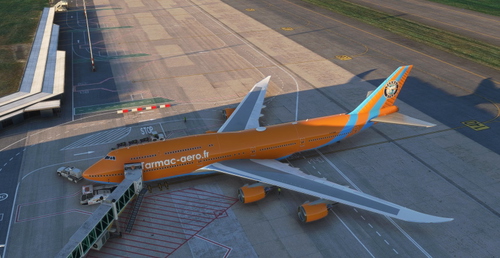 747-8i ASOBO TARMAC-AERO Liner - 2021