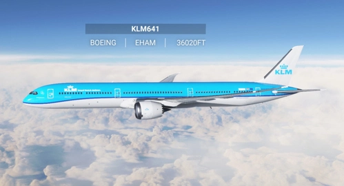 787-10 KLM Livery Live Traffic Matching Fix (Optional Real Registration Number as Default)