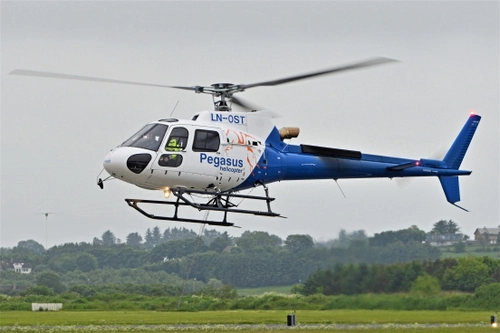 (8K) Airbus H125 - LN-OST "Pegasus Helicopter"